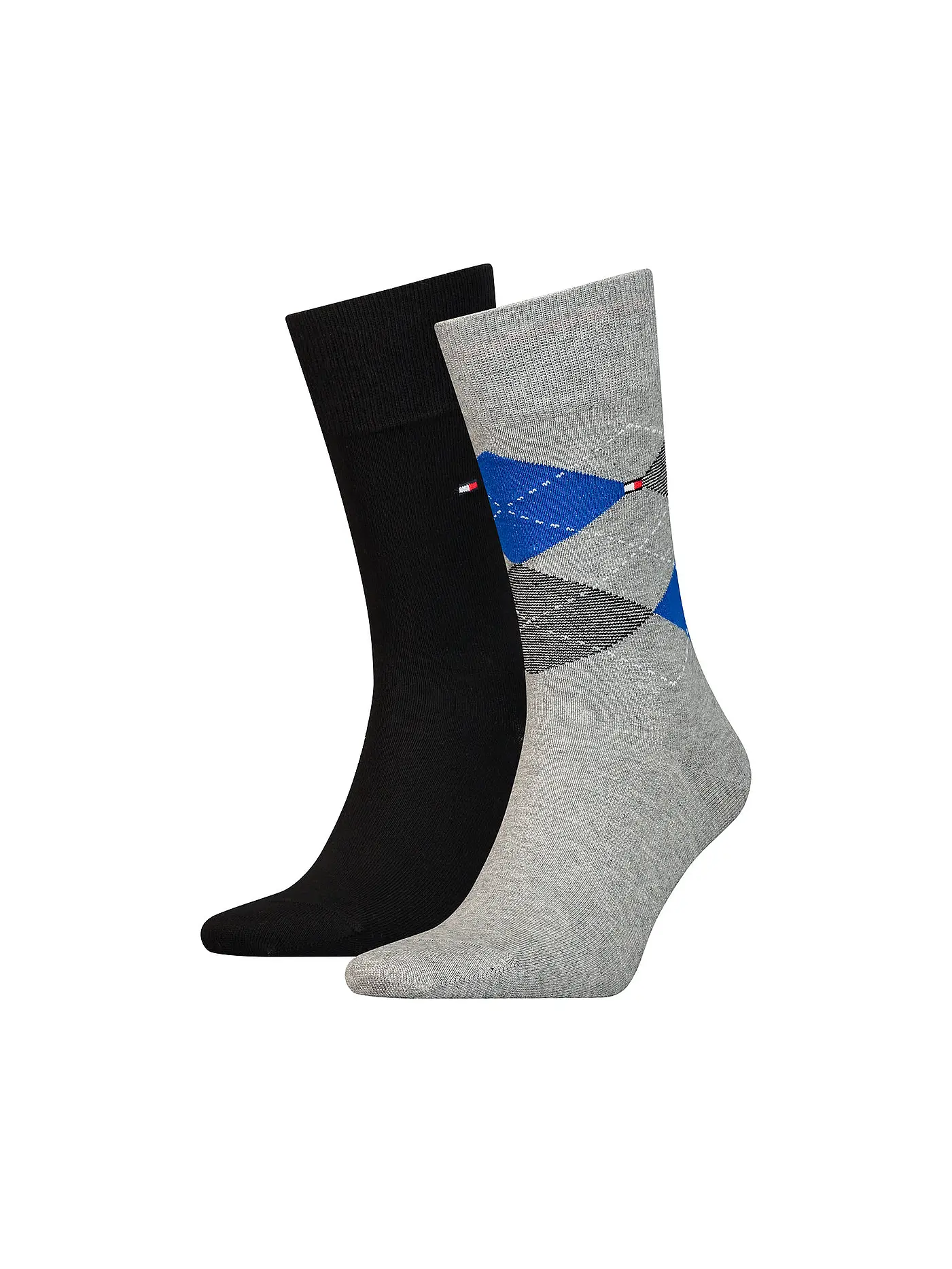 TOMMY HILFIGER | Socken 2-er Pkg. anthracite | grau